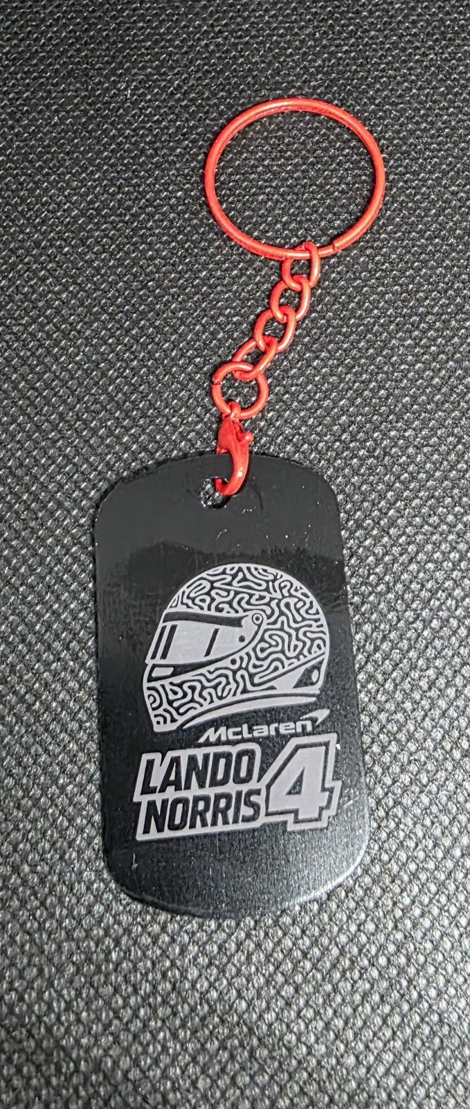 Personalised Keyring Lando Norris OR Lewis Hamilton