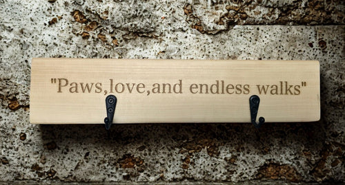 Customised with your pet’s name, Our Personalised Lead Holders are designed to k