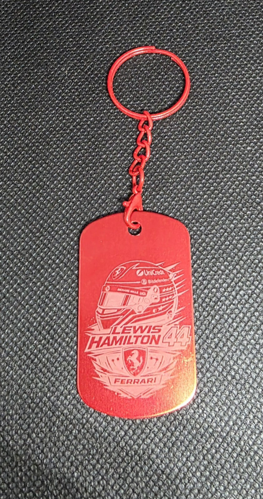 Personalised Keyring Lando Norris OR Lewis Hamilton