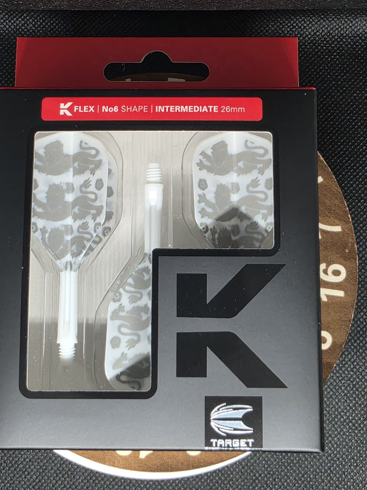 K-flex Personalised 3 Lions White Intermediate