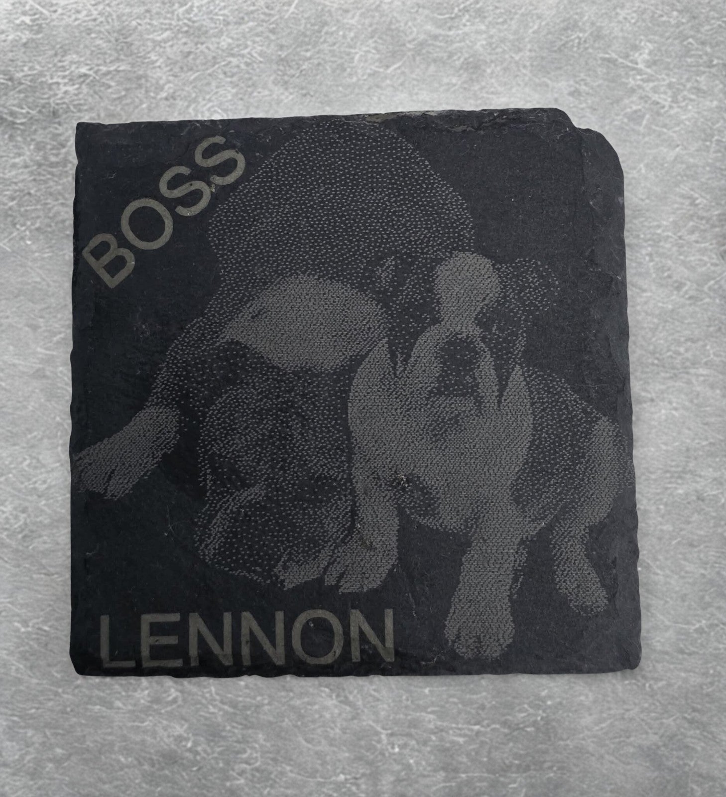 Personalised Slate Coasters – Made Just for Pet Lovers