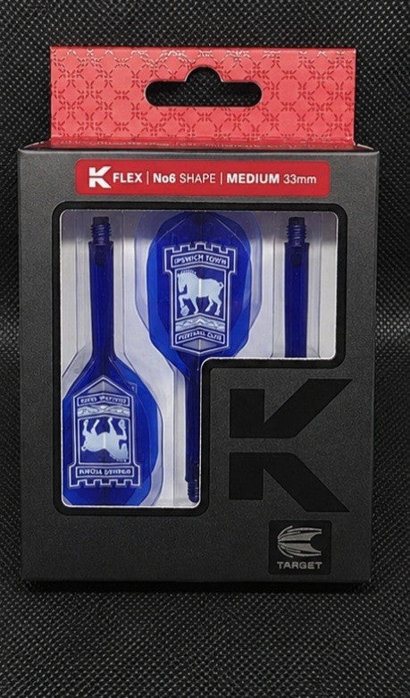 Kflex Personalised Ipswich Town Short,Intermediate,Medium Available