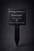 Personalised Memorial Plaque Pet, Family
