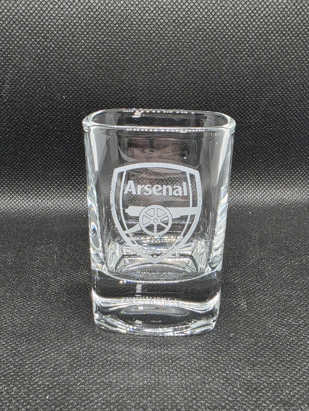 2 oz Shot Glass/ Whiskey Arsenal Personalised Football Gift Birthday Gift