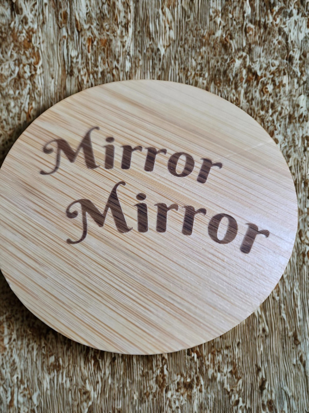 Personalised Bridesmaid Small Compact Mirror – Any Personal message Available