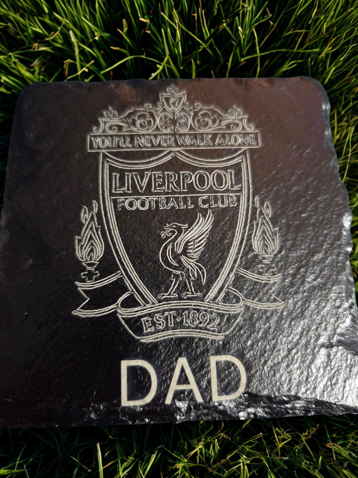 Personalised Coasters (any team and name) England, Leicester City, Arsenal,Chels