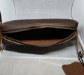 "Personalised Genuine Leather Wash Bag / Darts Accessory Case"