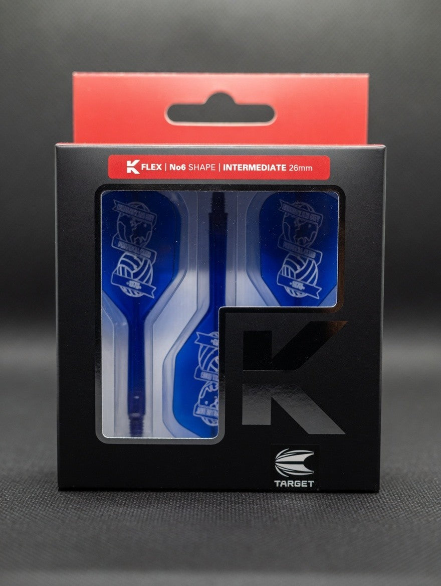 Birmingham City Inspired Custom Dart Flights K Flex Style