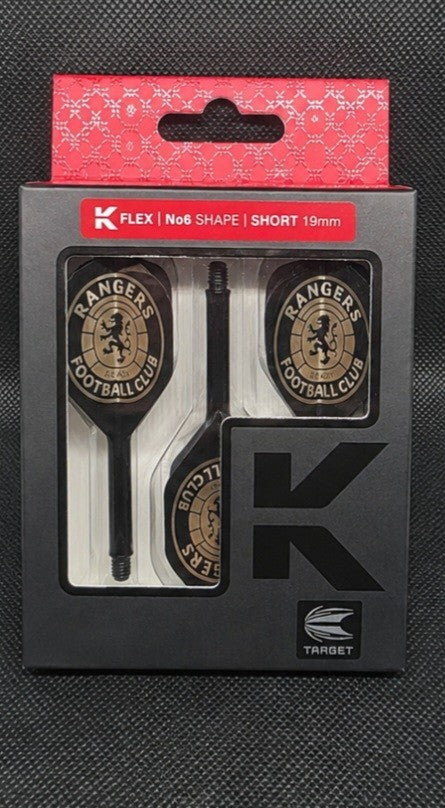 Kflex Personalised Rangers Short,Intermediate,Medium Available