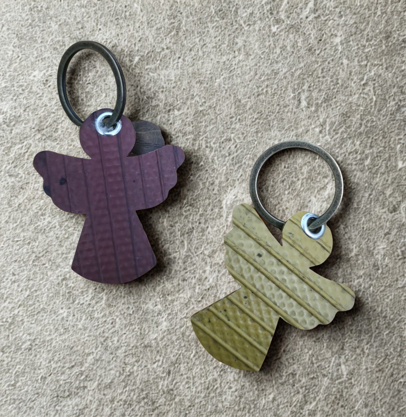 Recycled Fire Hose Guardian Angels, Firefighter