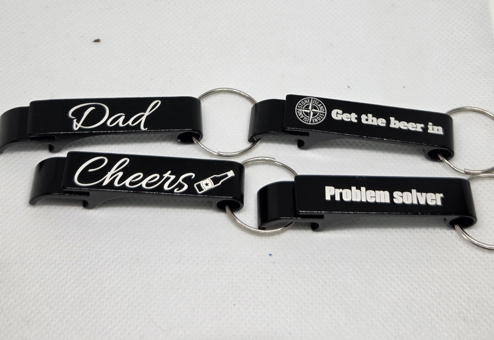 Personalised to your requirements small bottle opener, gift or wedding favours