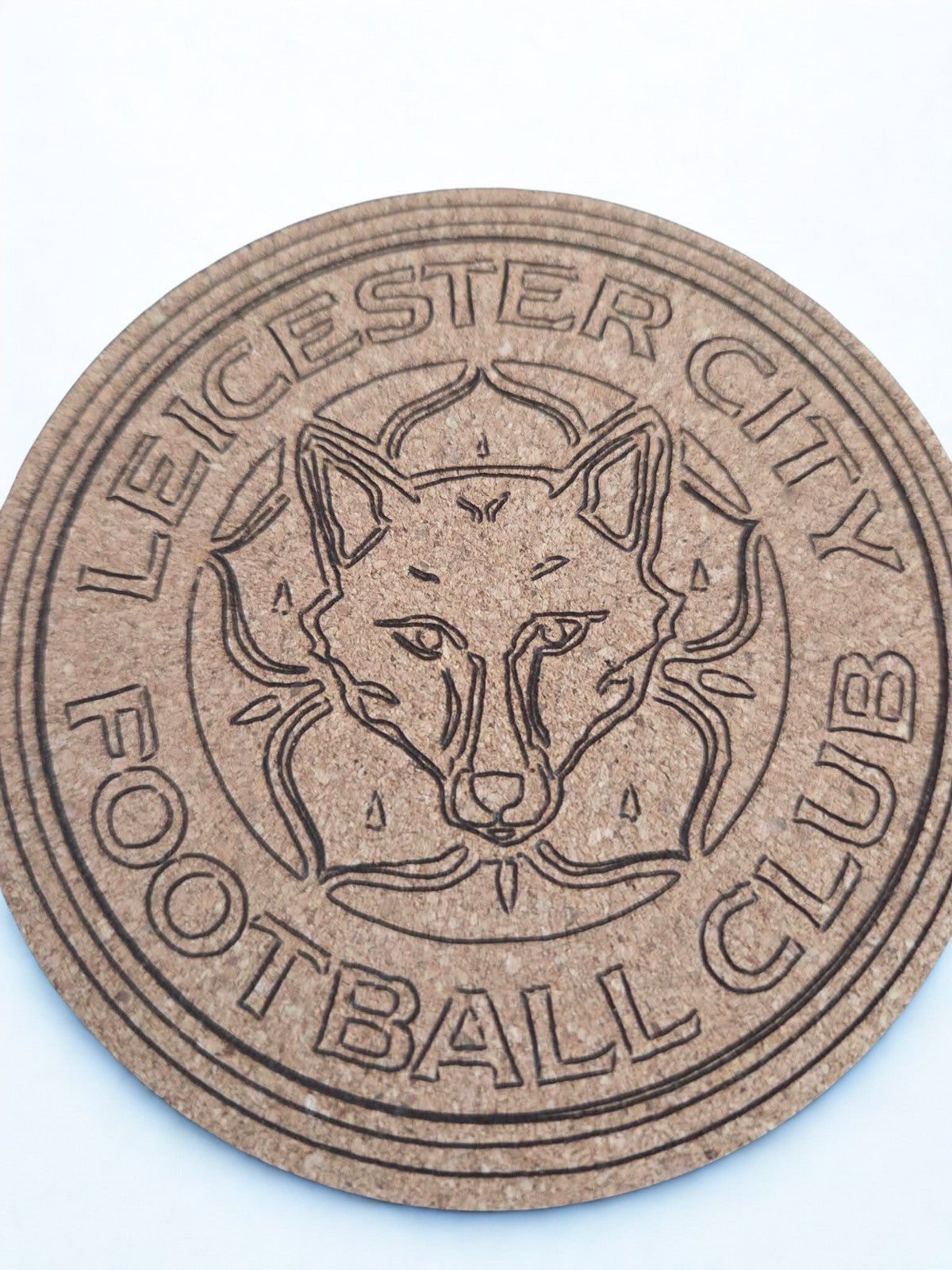 Personalised Cork Coaster – Any Football Team
