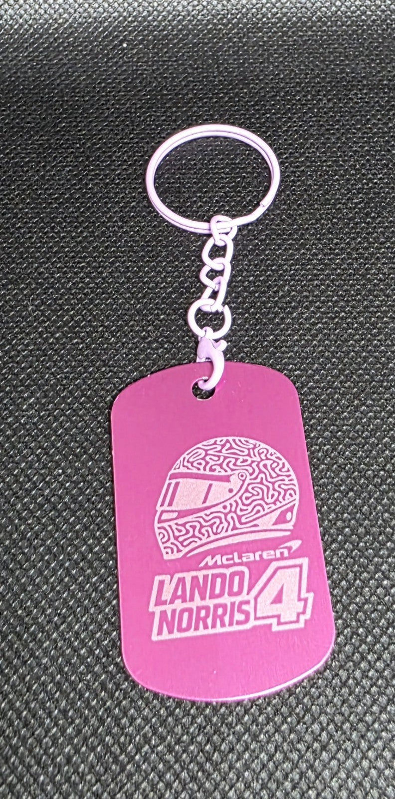 Personalised Keyring Lando Norris OR Lewis Hamilton