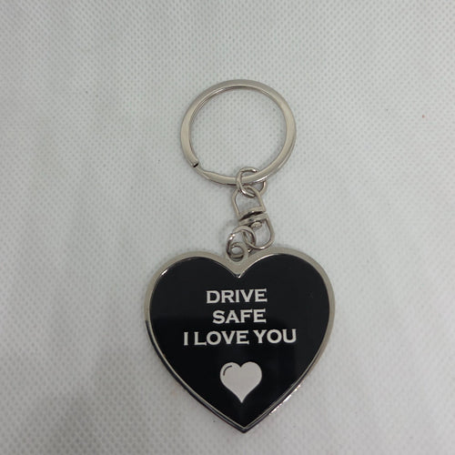 Drive Safe Keyring, Personalised A small gift with a big meaning
