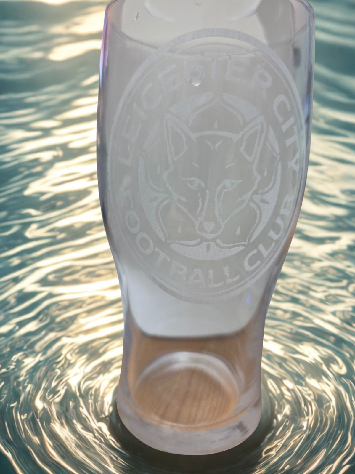 Personalised, Custom Lasered Pint Class any name, football team, quote