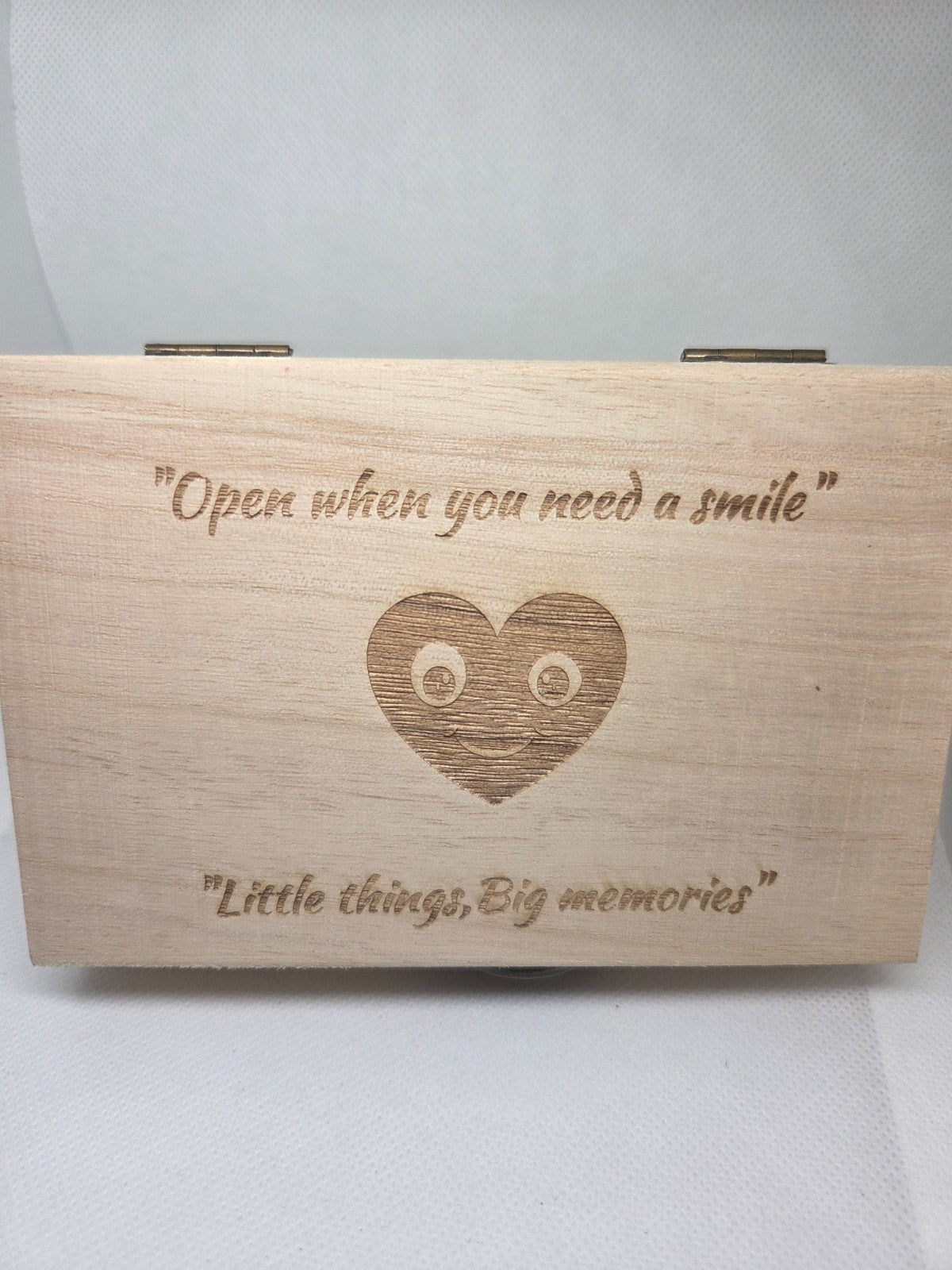 Personalised wooden storage, trinket box, any design, quote, image